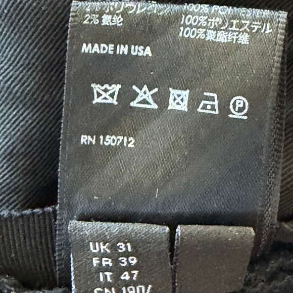 Amiri x Chemist Red Star Jeans Black w/ Red Suede Stars Size 31 – Made in‎ USA - Picture 5 of 6